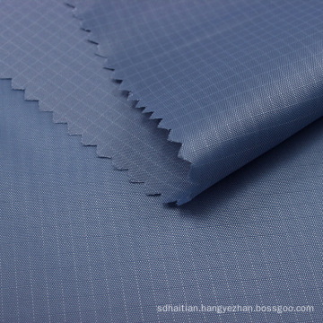 210D 0.3cm Plaid Polyester Taffeta Fabric